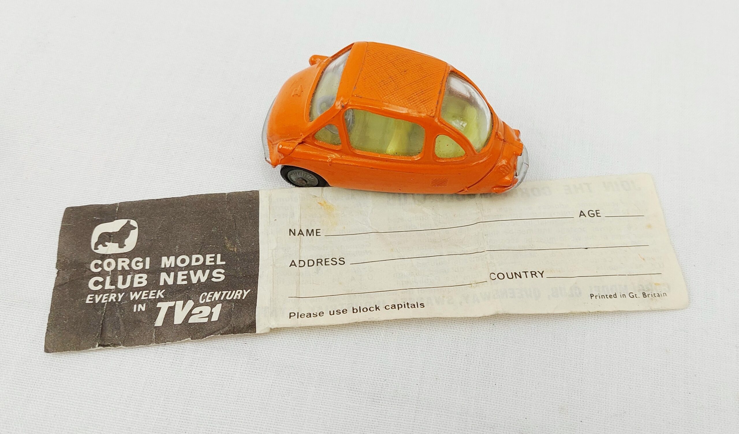 Corgi Toys No. 233 – Heinkel Economy Car - Image 6