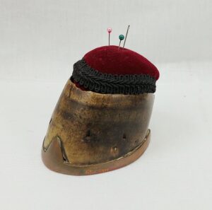 Antique Pit Pony Hoof Pin Cushion