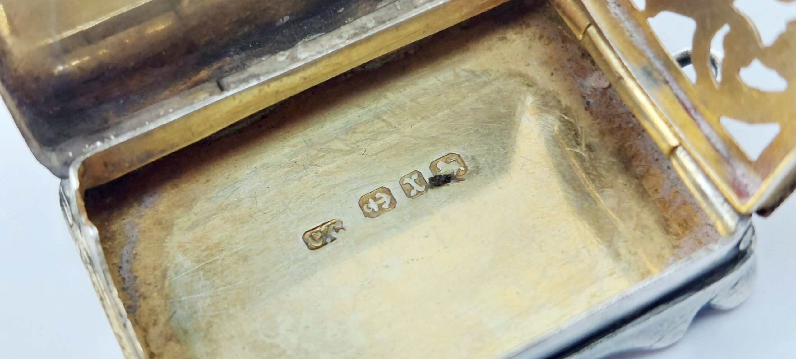 Victorian Sterling Silver Vinaigrette Birmingham 1897 By Colen Hewer Cheshire - Image 12