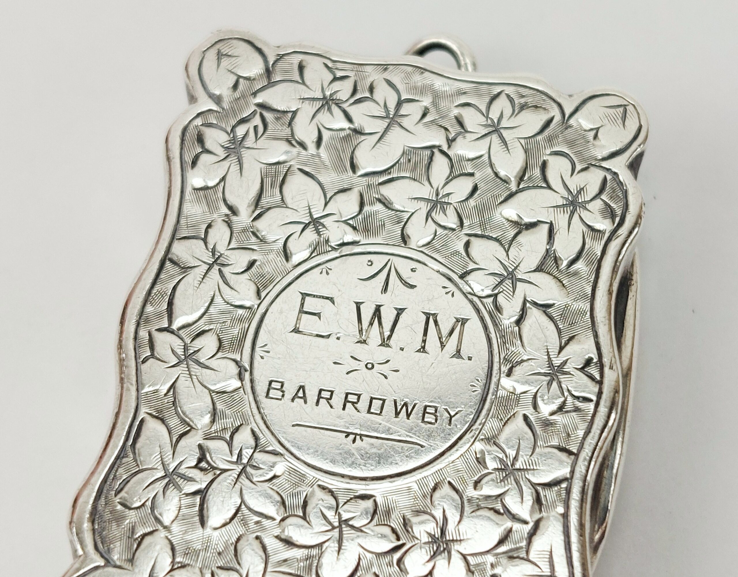 Victorian Sterling Silver Vinaigrette Birmingham 1897 By Colen Hewer Cheshire - Image 2