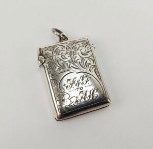Sterling Silver Vesta Case – Birmingham 1906