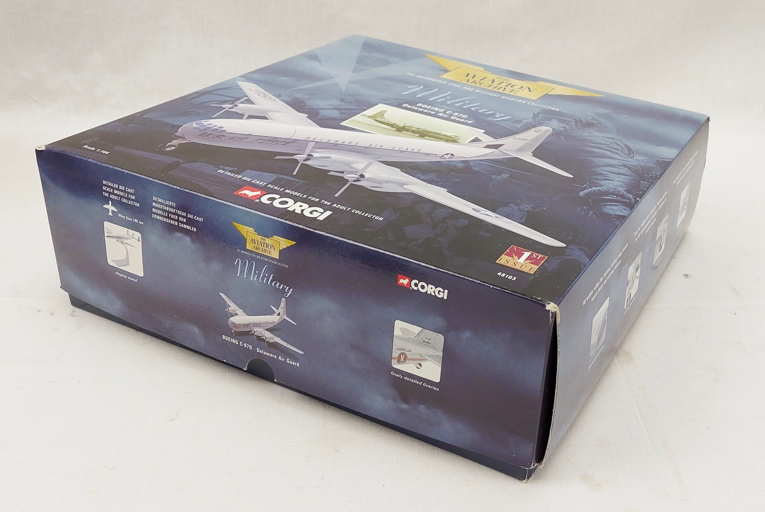 Corgi Aviation Archive Boeing C-97G Delaware Air Guard Model - Image 8