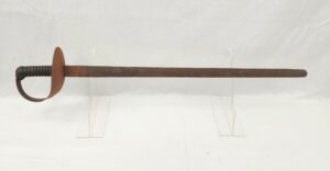 Late Victorian 1870 Lead Cutter Sword Cutlass