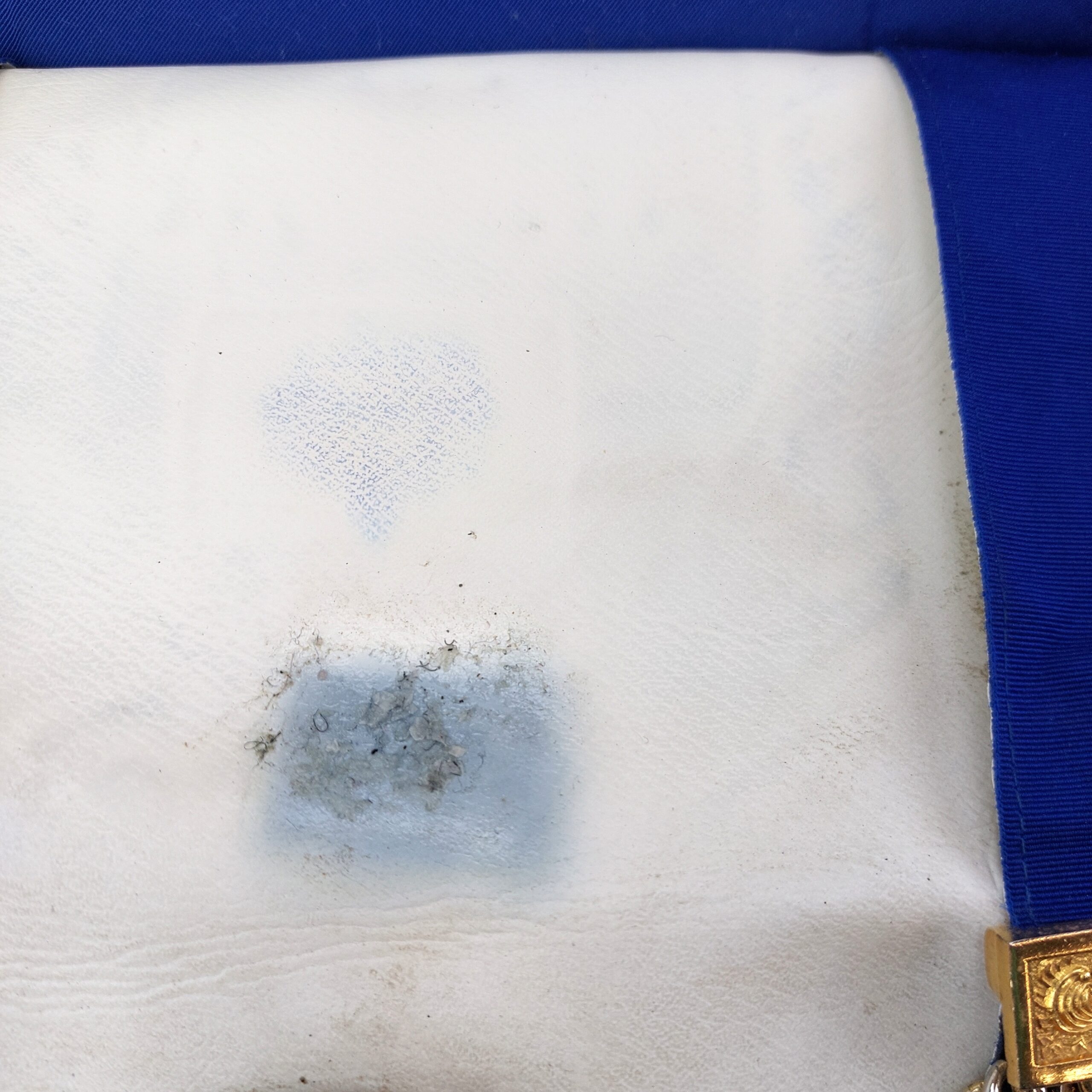 Masonic Craft Dress Apron, Hampshire & Isle of Wight Sword Bearer Badge, with Levels - Image 7