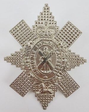 Q.E.2 Scots Guard Cap Badge