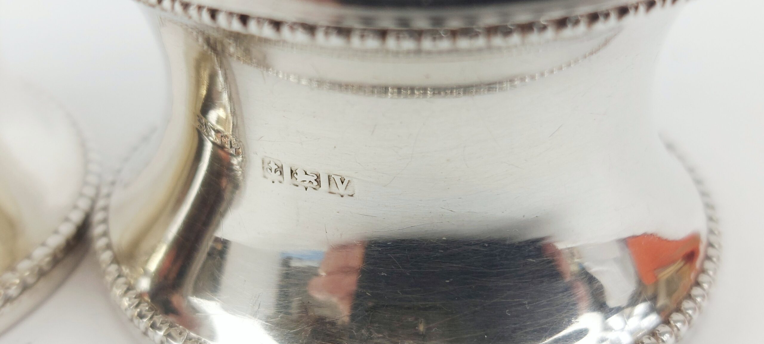 Pair Of Birmingham 1945 Sterling Silver Napkin Rings - Image 4