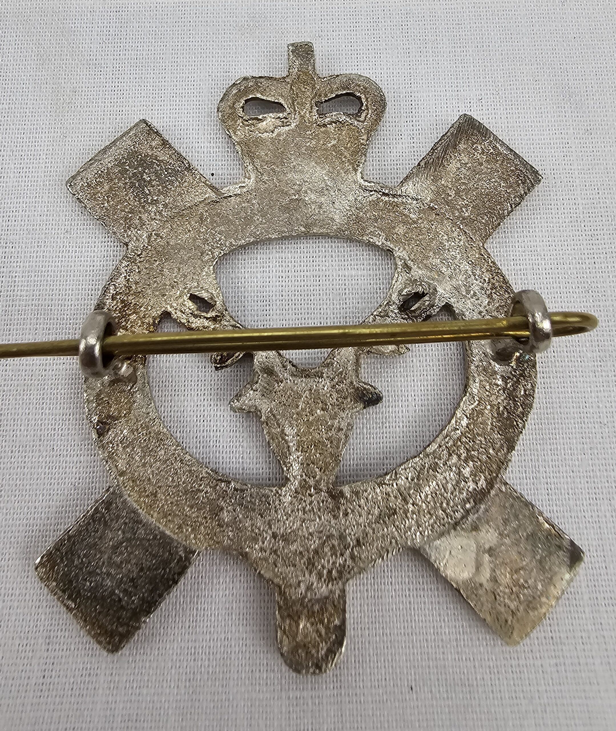 Seaforth And Camerons Pipers Cap Badge - Image 2