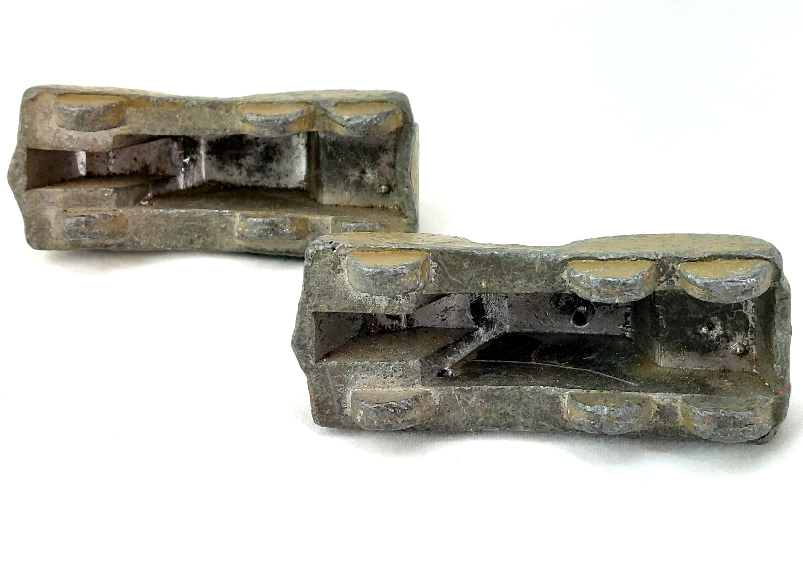 Vintage, Two Slush Cast Lead Army Toy Tanks - Image 2