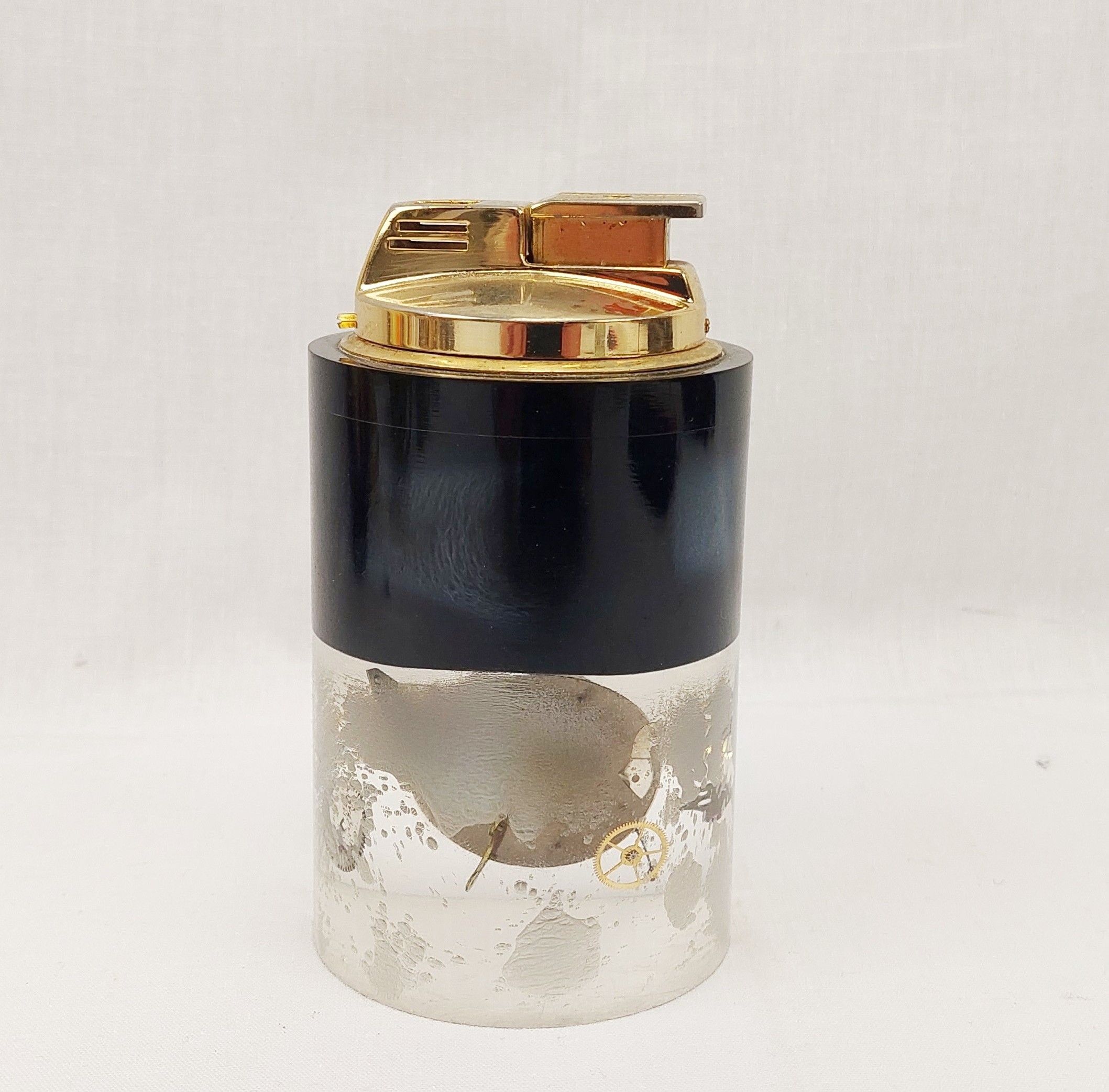 Vintage Watch Parts Table Lighter
