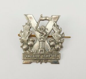 WW1 1915 Pattern Tyneside Scottish Cap Badge