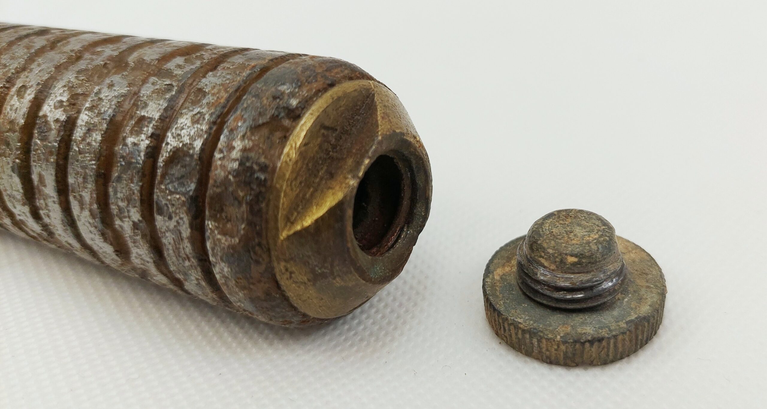 WW1 Circa 1916 Vaneless Hales Pattern British Mk 2 No 20 Rifle Grenade - Image 2