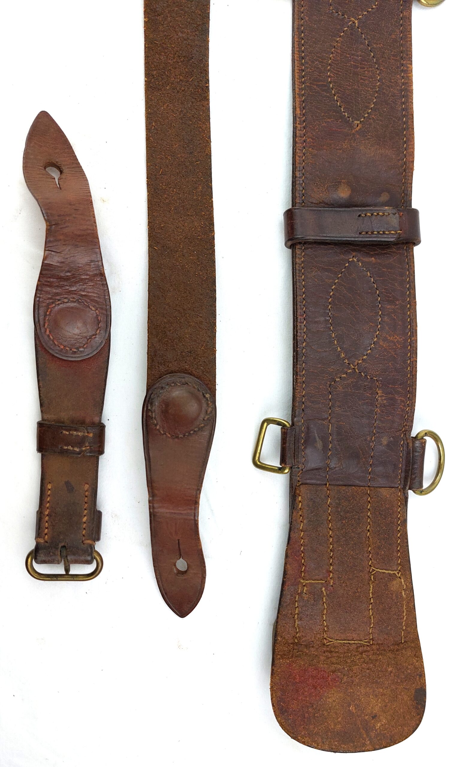British, WW1, c.1917, Officers Sam Browne Belt and Cross Strap - Image 15