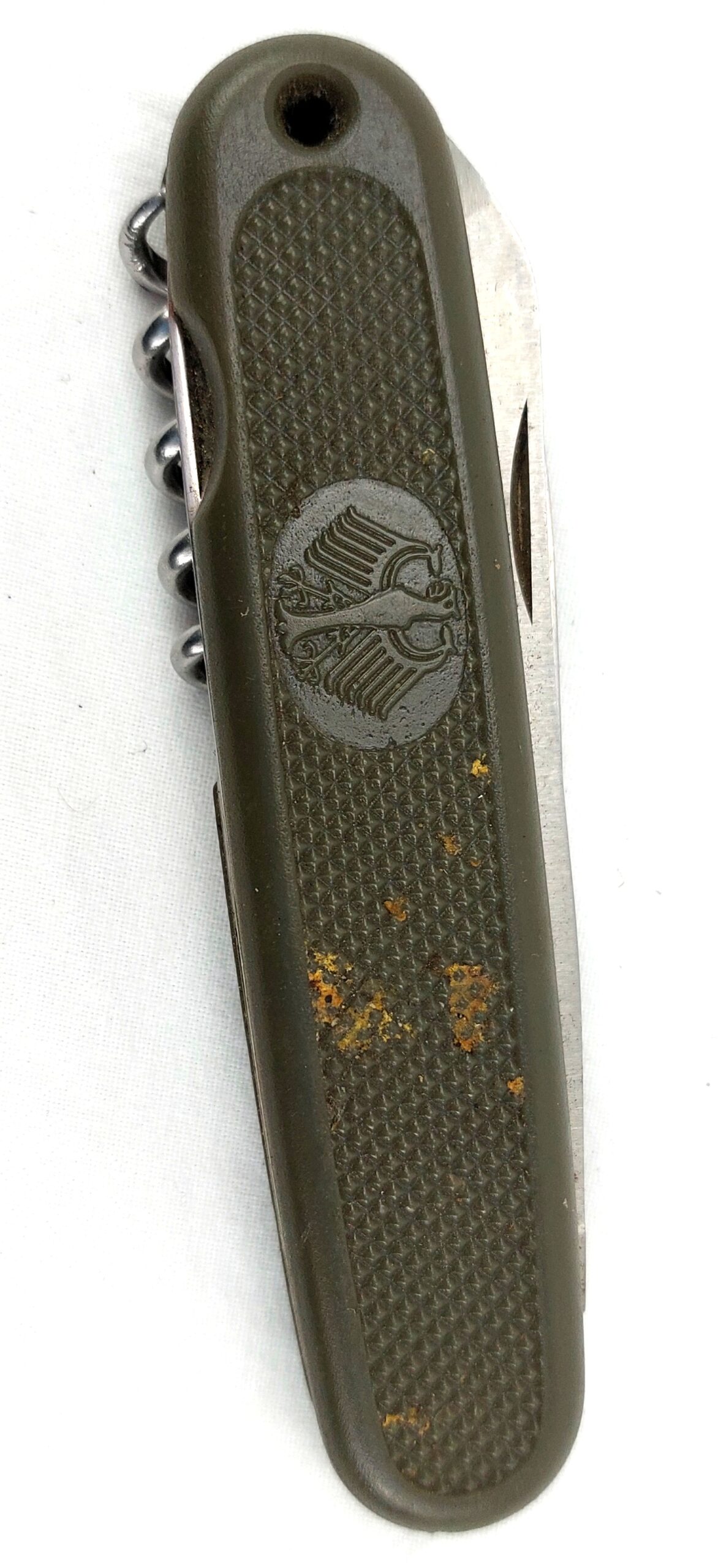 West German Army Knife (108 - GAK 1) “Bundeswehr”, c1980, 4 Blade Clasp Knife - Image 3