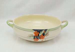 1930s Honeyglaze Clarice Cliff Tureen Base