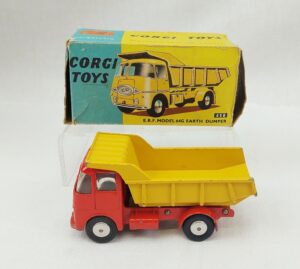 Boxed Corgi Toys ERF Model 64G Earth Dumper 458