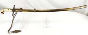 British, Victorian, General Officer’s 1831 Pattern Mameluke Sword & Scabbard with Dress Knot, by Nathan