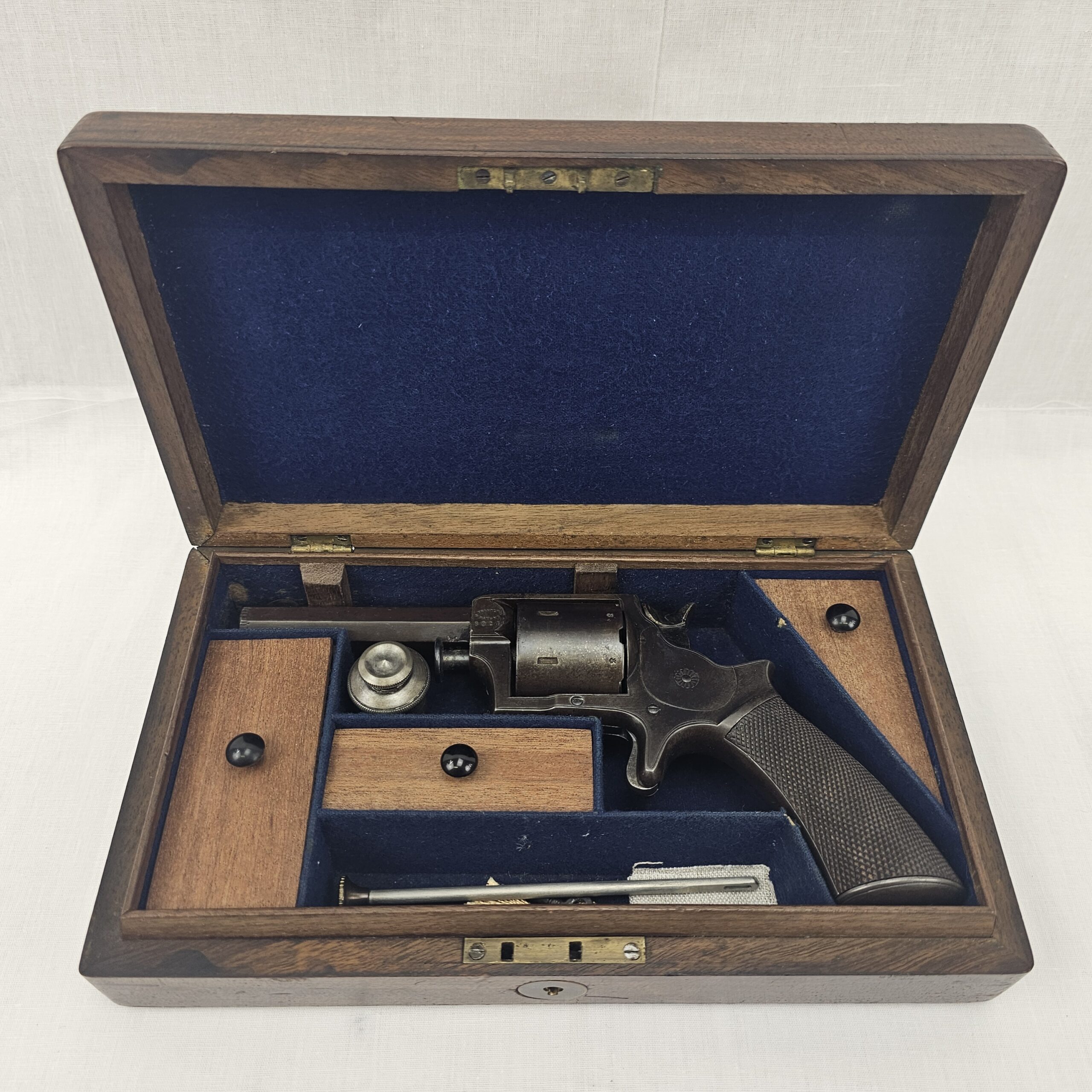 Cased Tranter .32 Rimfire Revolver Complete with Tools