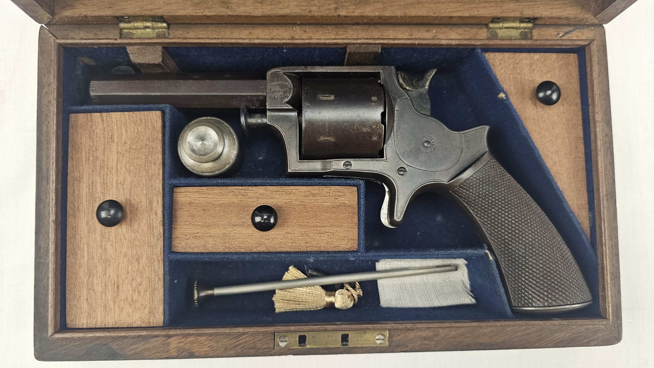 Cased Tranter .32 Rimfire Revolver Complete with Tools - Image 2