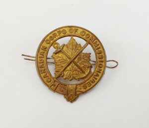 Early WW2 Canadian Corp Of Commissionaires Cap Badge
