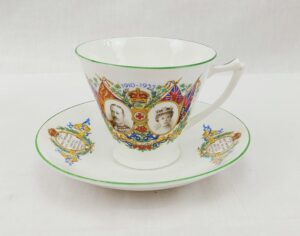 King George V & Queen Mary Silver Jubilee Cup & Saucer