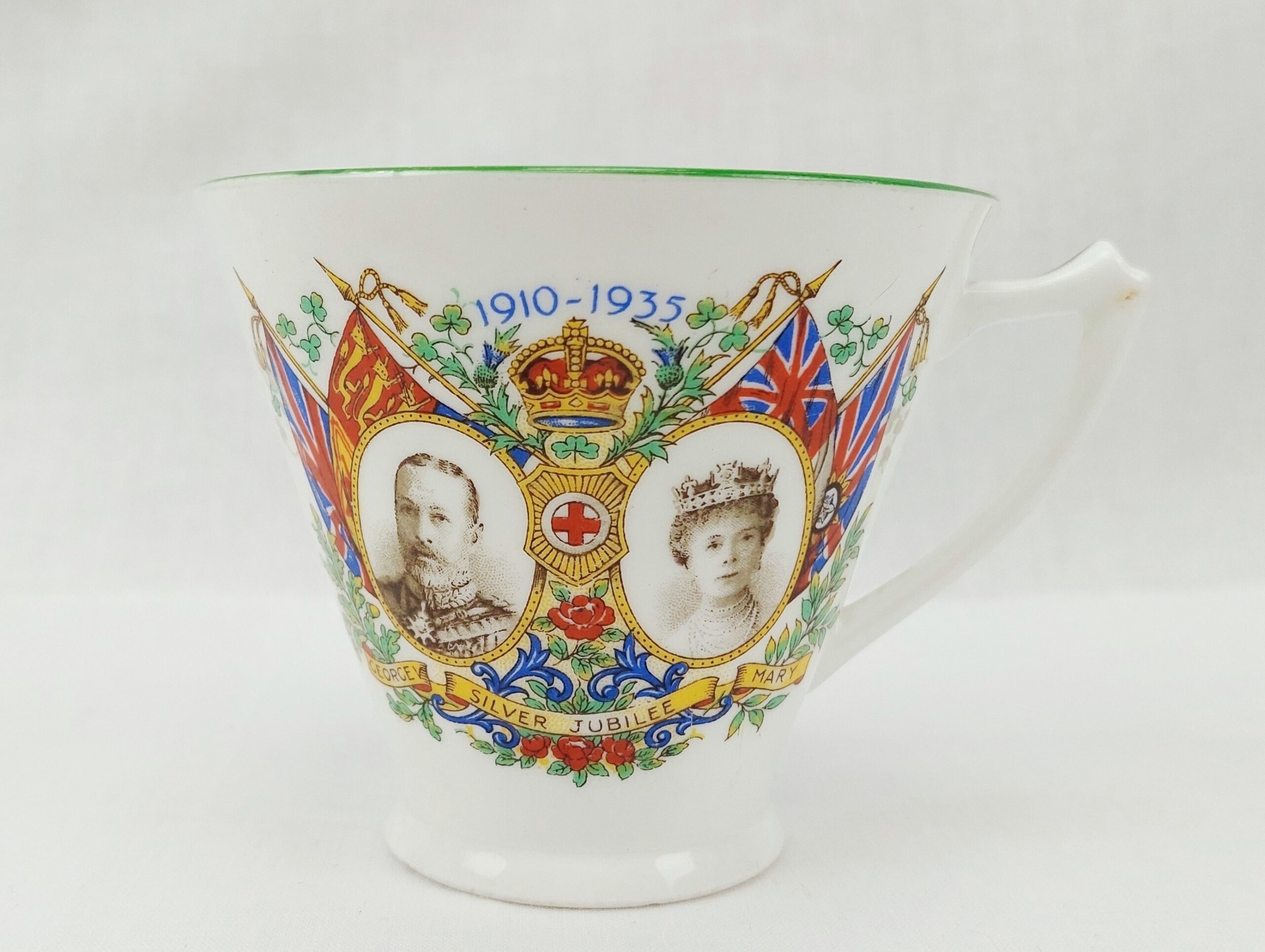 King George V & Queen Mary Silver Jubilee Cup & Saucer - Image 2