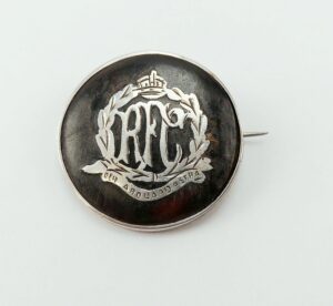 WW1 Sterling Silver Royal Flying Corps Sweetheart Badge