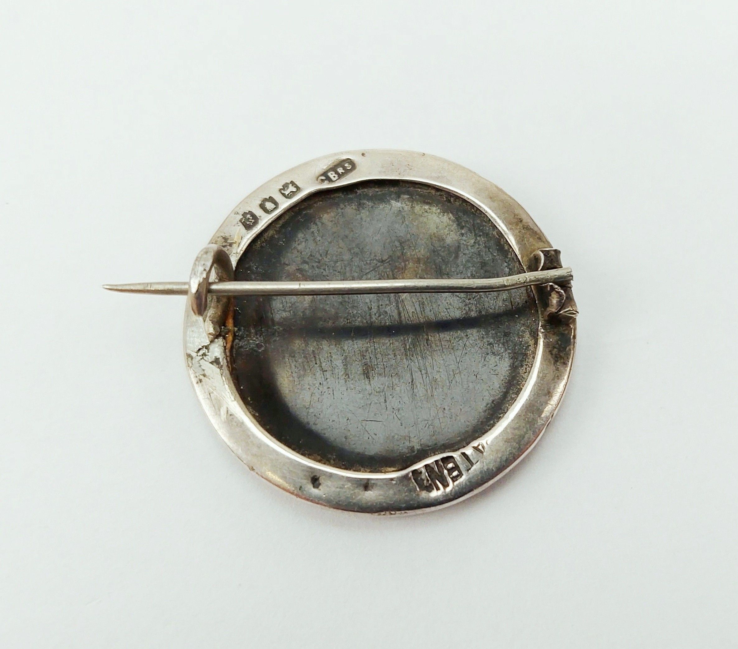 WW1 Sterling Silver Royal Flying Corps Sweetheart Badge - Image 2