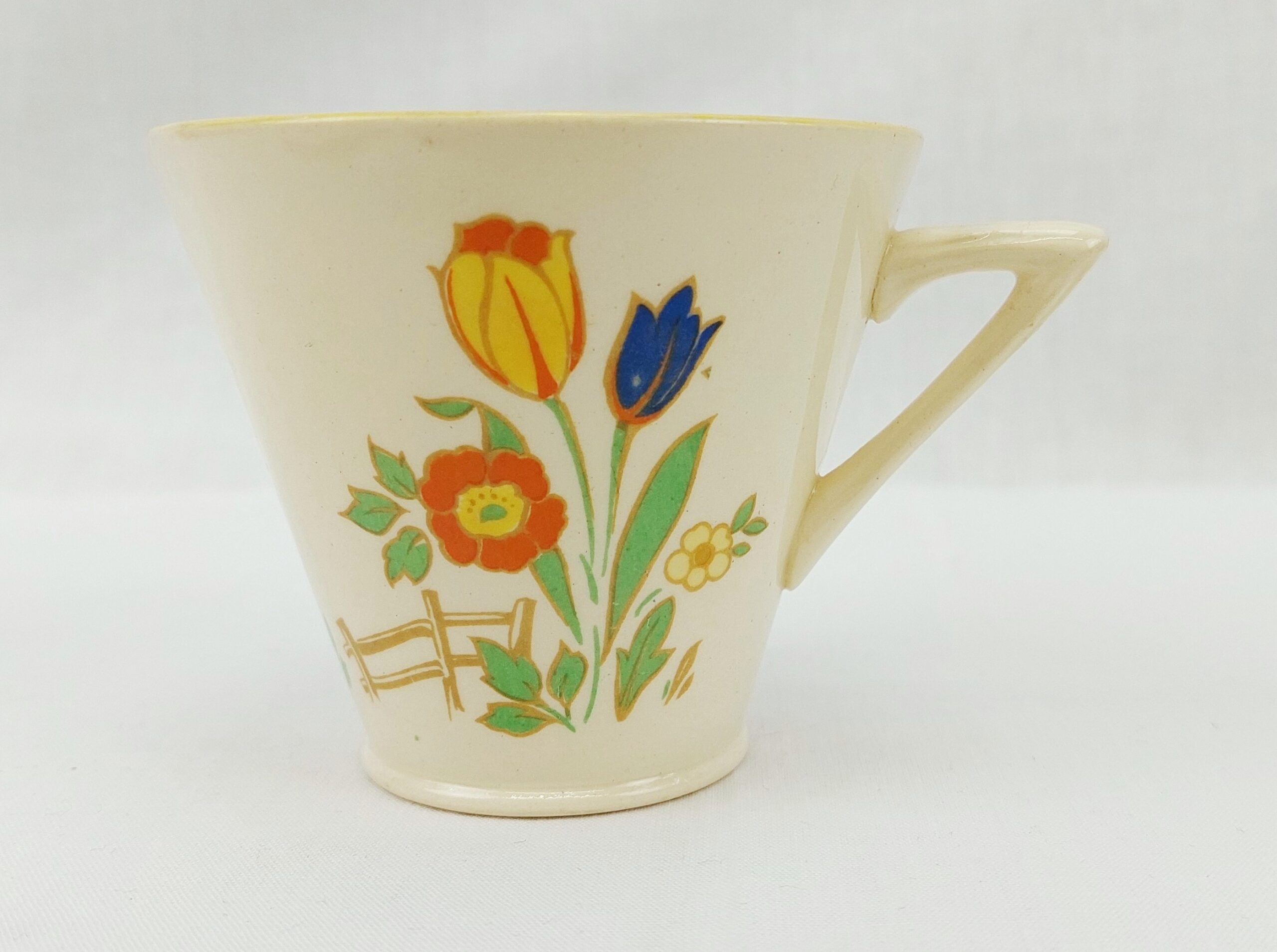 c1920’s Art Deco Thomas Forester Phoenix Ware Cup, Saucer & Plate - Image 2