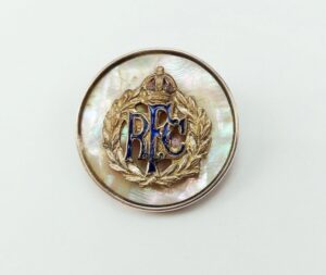 WW1 Silver Royal Flying Corps Sweetheart Badge