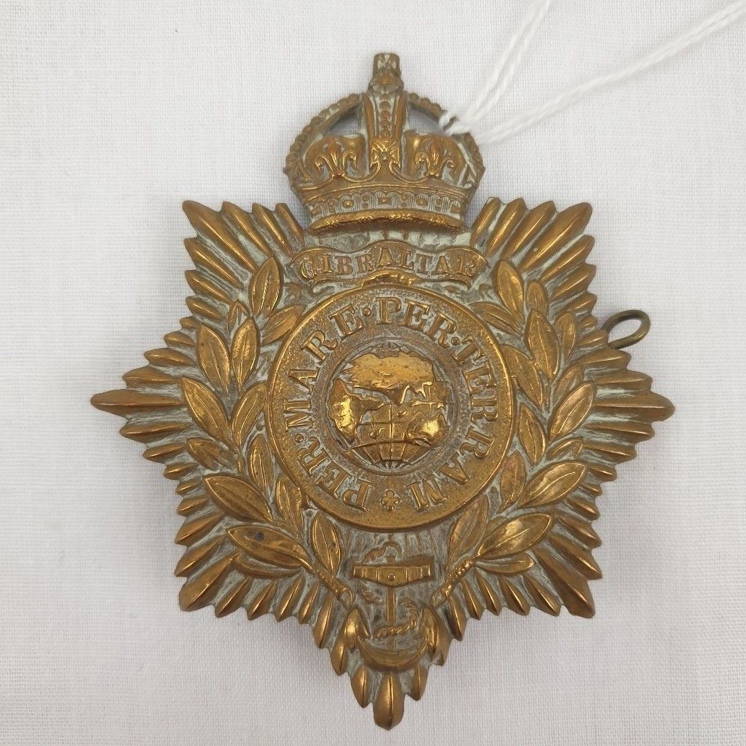 Kings Crown Royal Marines Helmet Plate