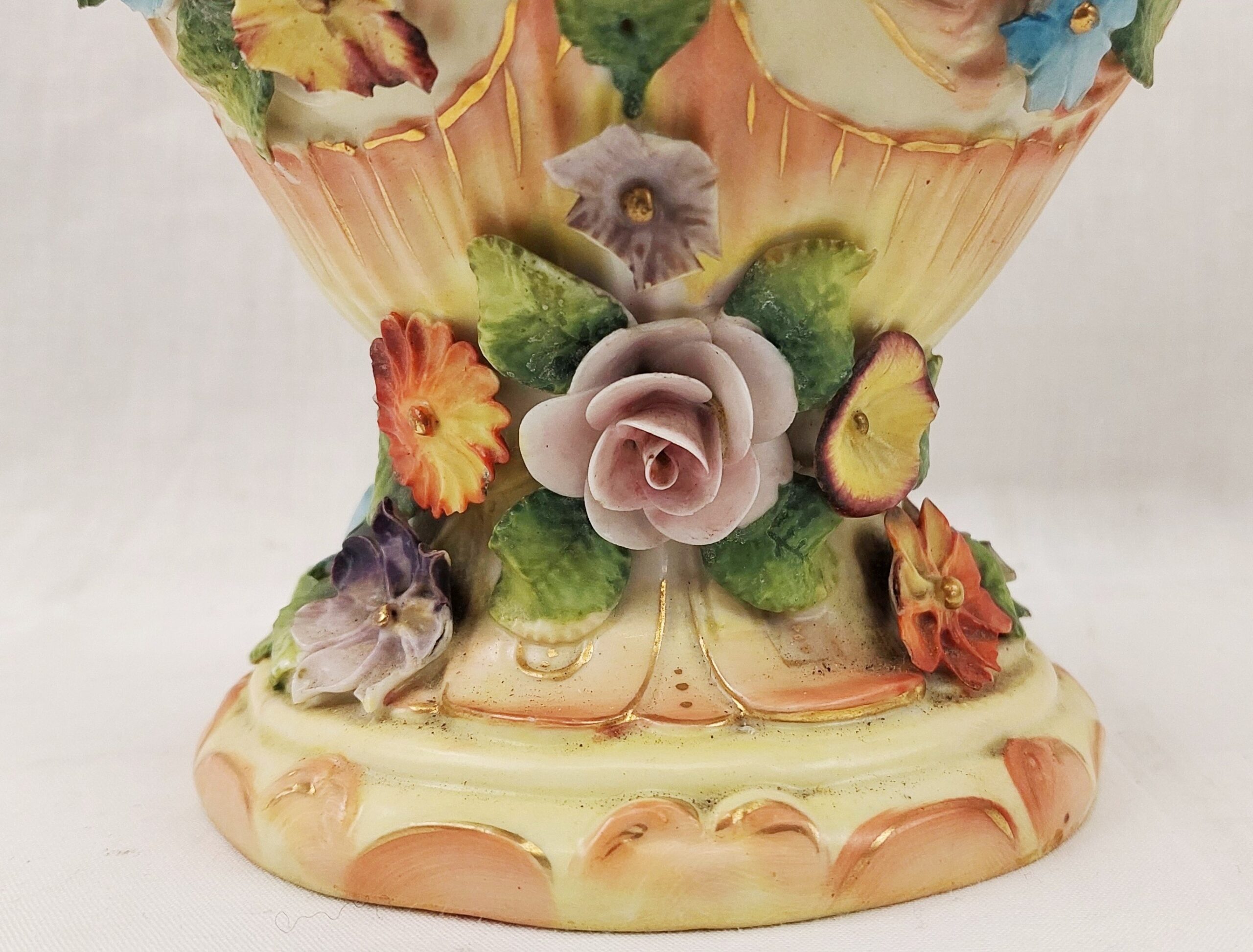 Superb Victorian Jug With Applied Angels And Flowers - Image 7