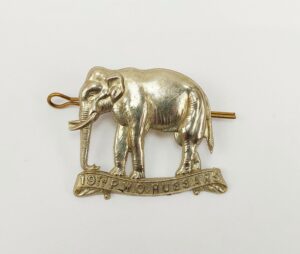 Victorian 19th Prince Of Wales Hussars Cap Badge