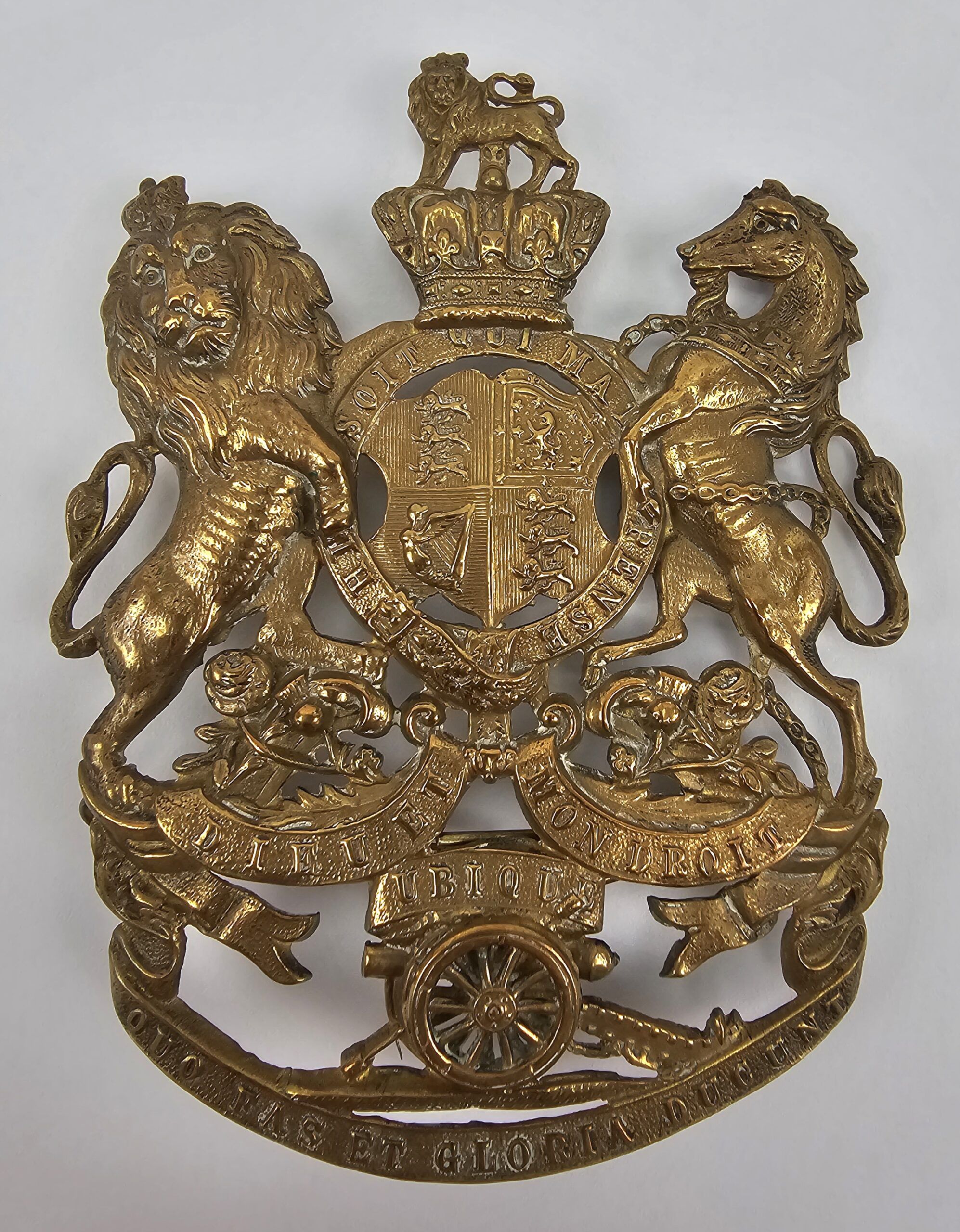 Victorian Royal Artillery Helmet Plate