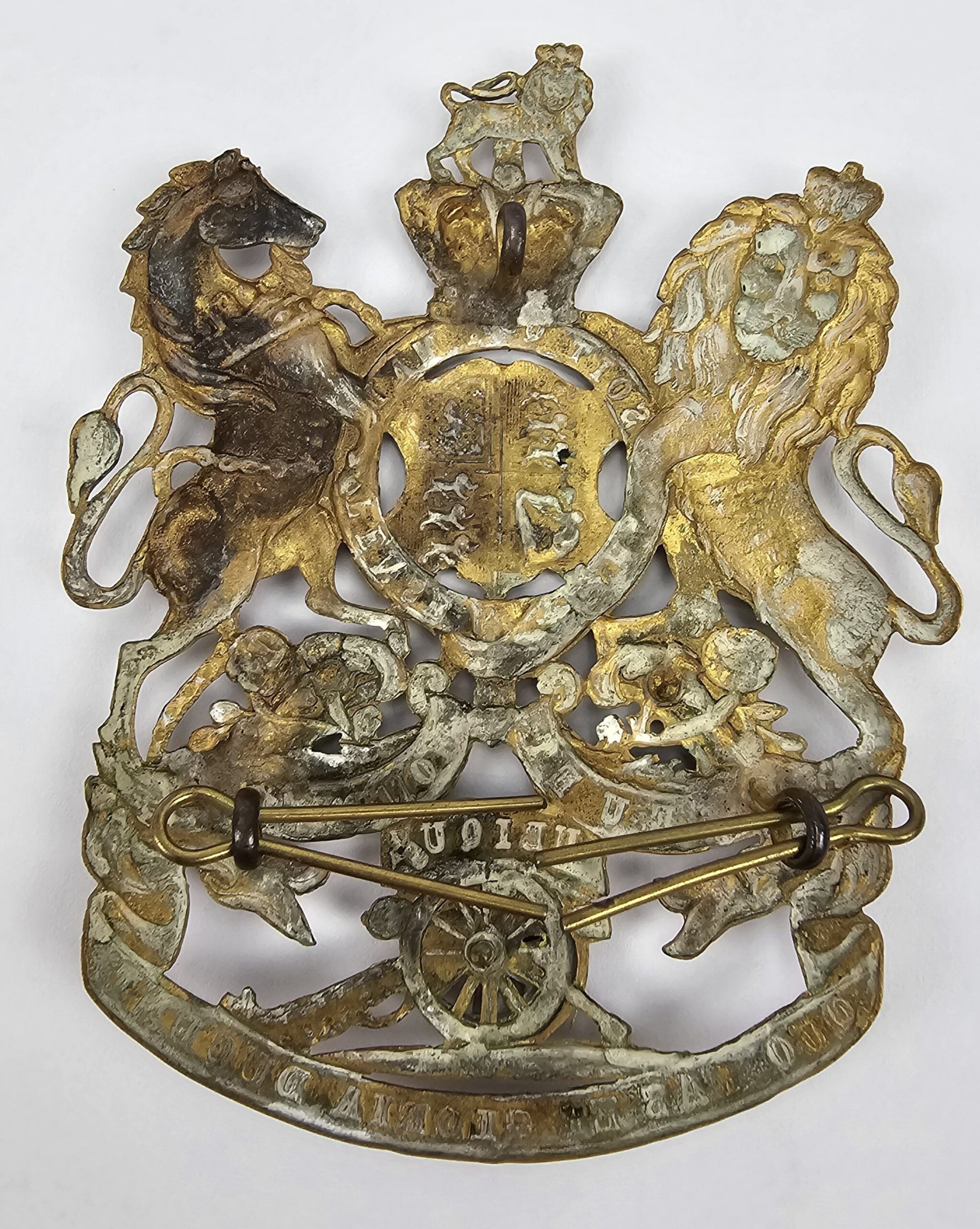 Victorian Royal Artillery Helmet Plate - Image 2