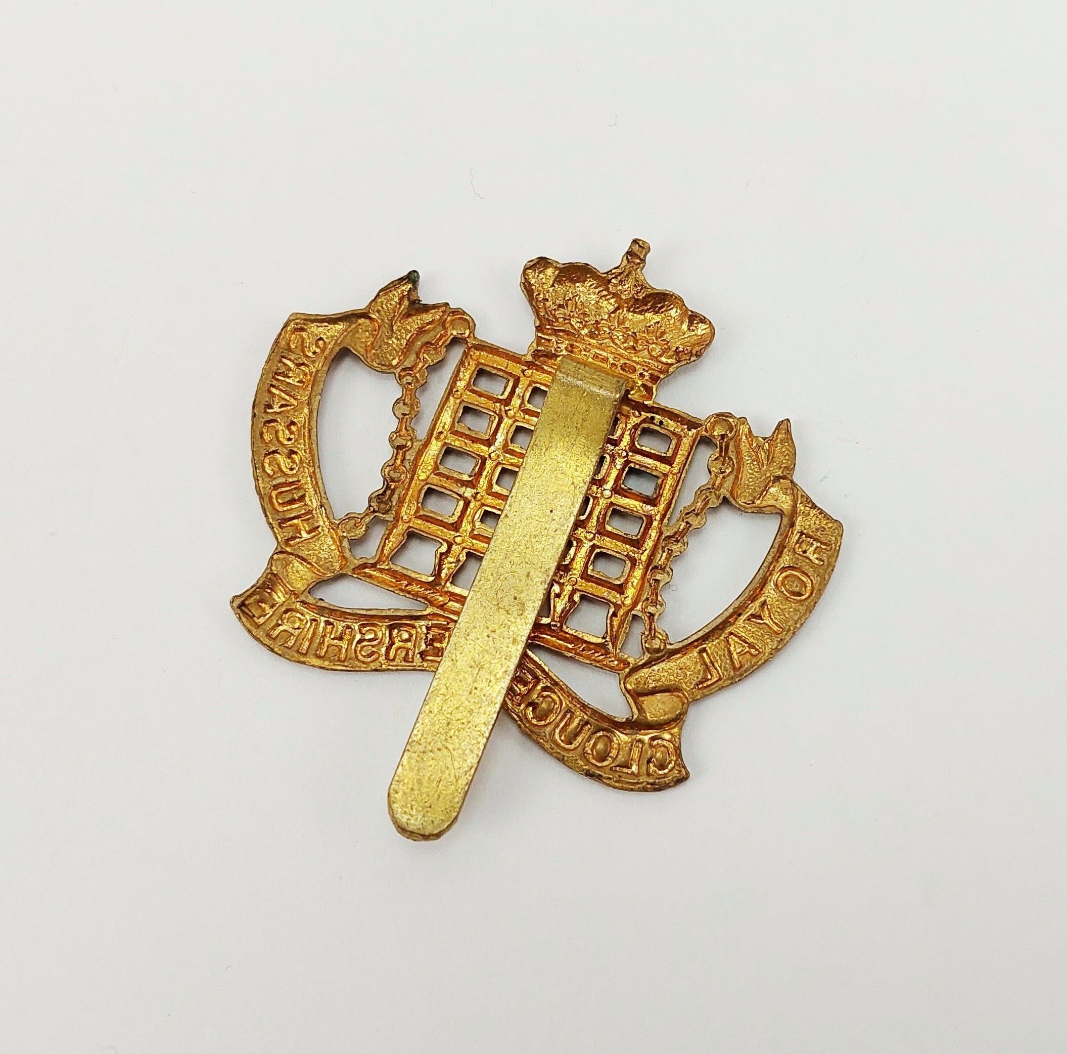 WW1 Royal Gloucestershire Hussars Cap Badge - Image 2