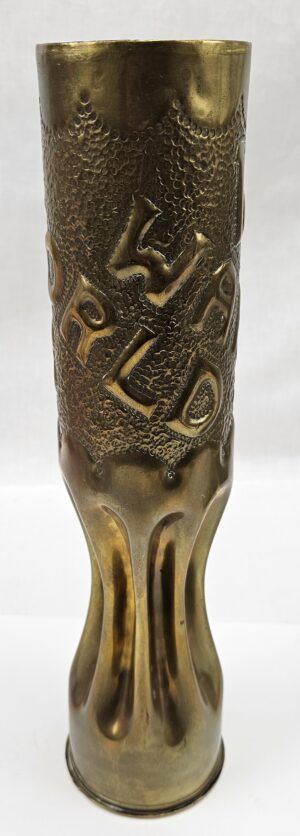 WW1 Trench Art French 75mm Shell Case