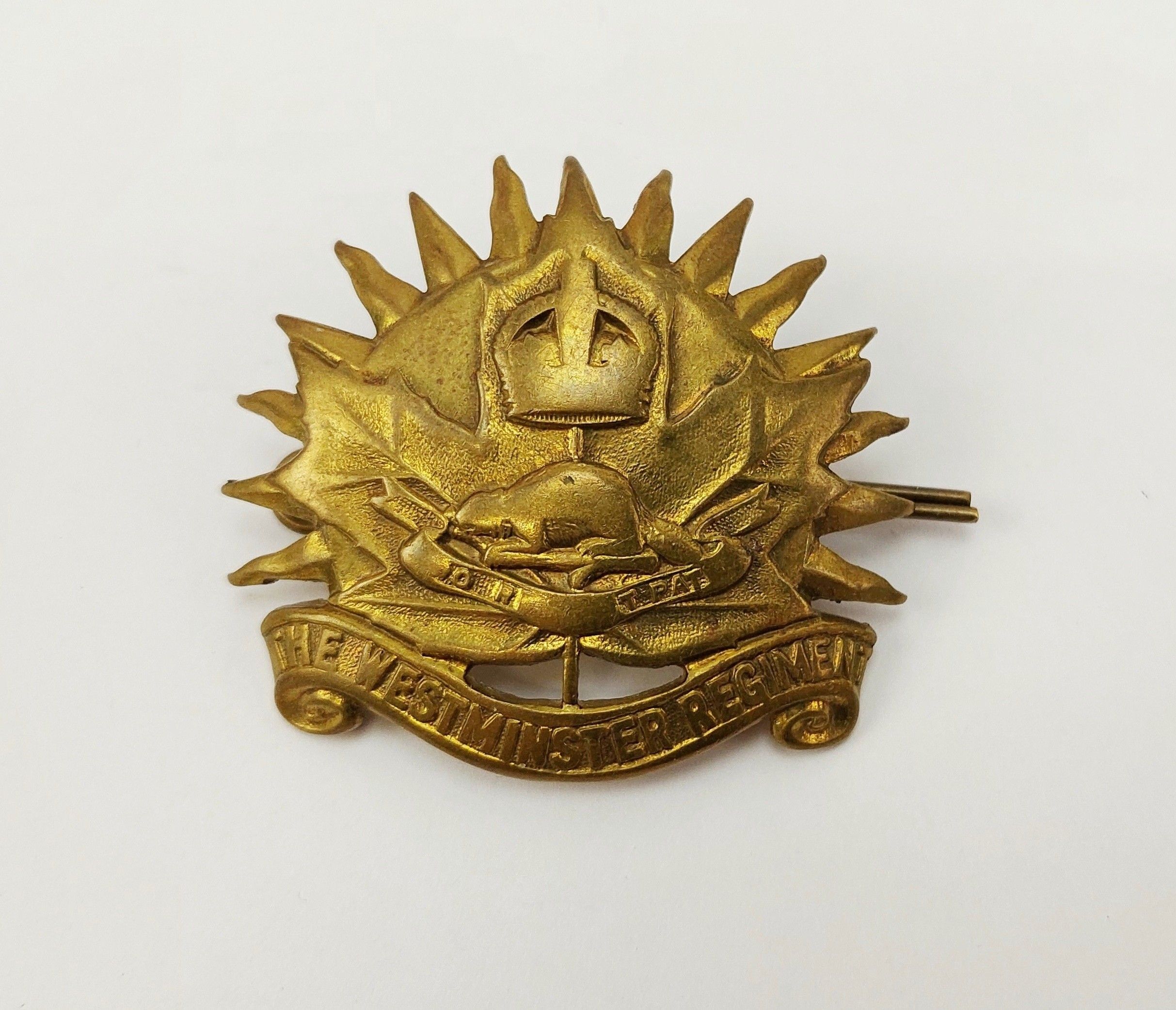 WW2 Canadian Westminster Regiment Cap Badge
