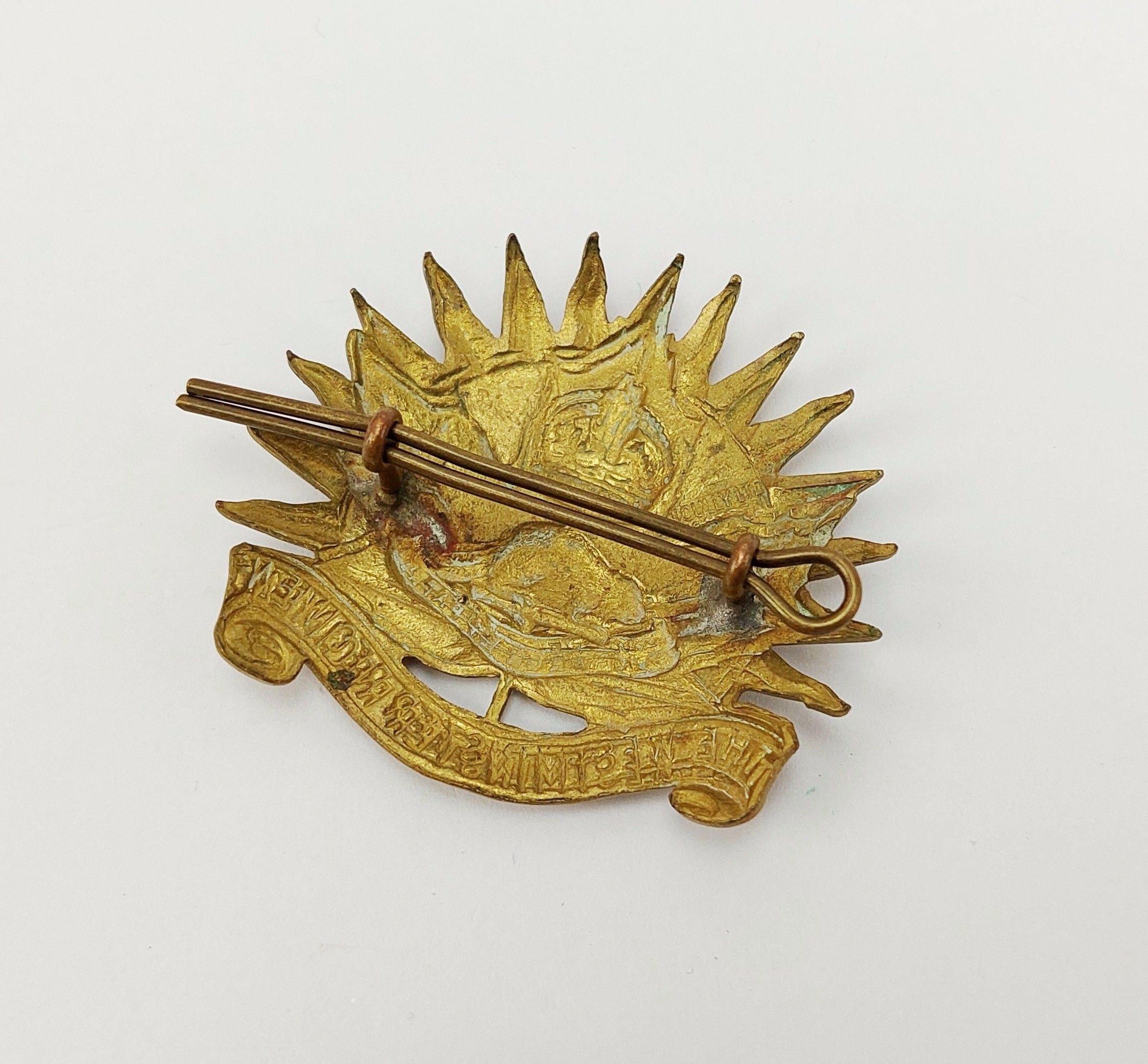 WW2 Canadian Westminster Regiment Cap Badge - Image 2