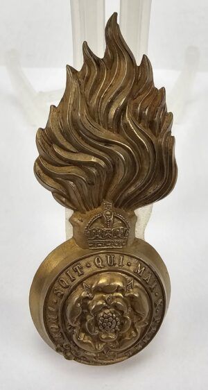 c WW1 Royal Fusiliers (City of London) Helmet Badge