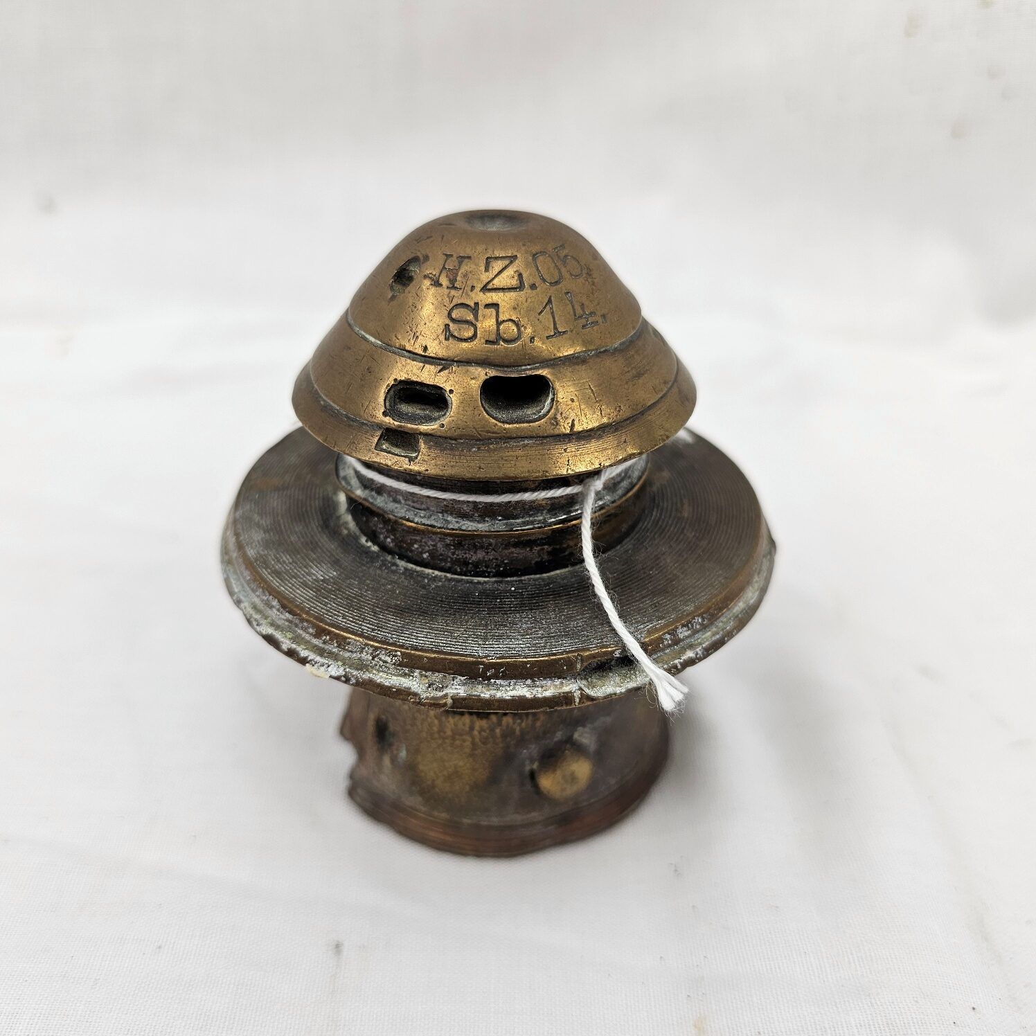 1915 Dated WW1 HZ05 Time and Percussion German Fuse - 1905 Pattern