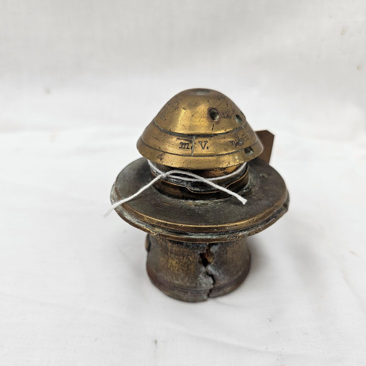 1915 Dated WW1 HZ05 Time and Percussion German Fuse - 1905 Pattern - Image 4