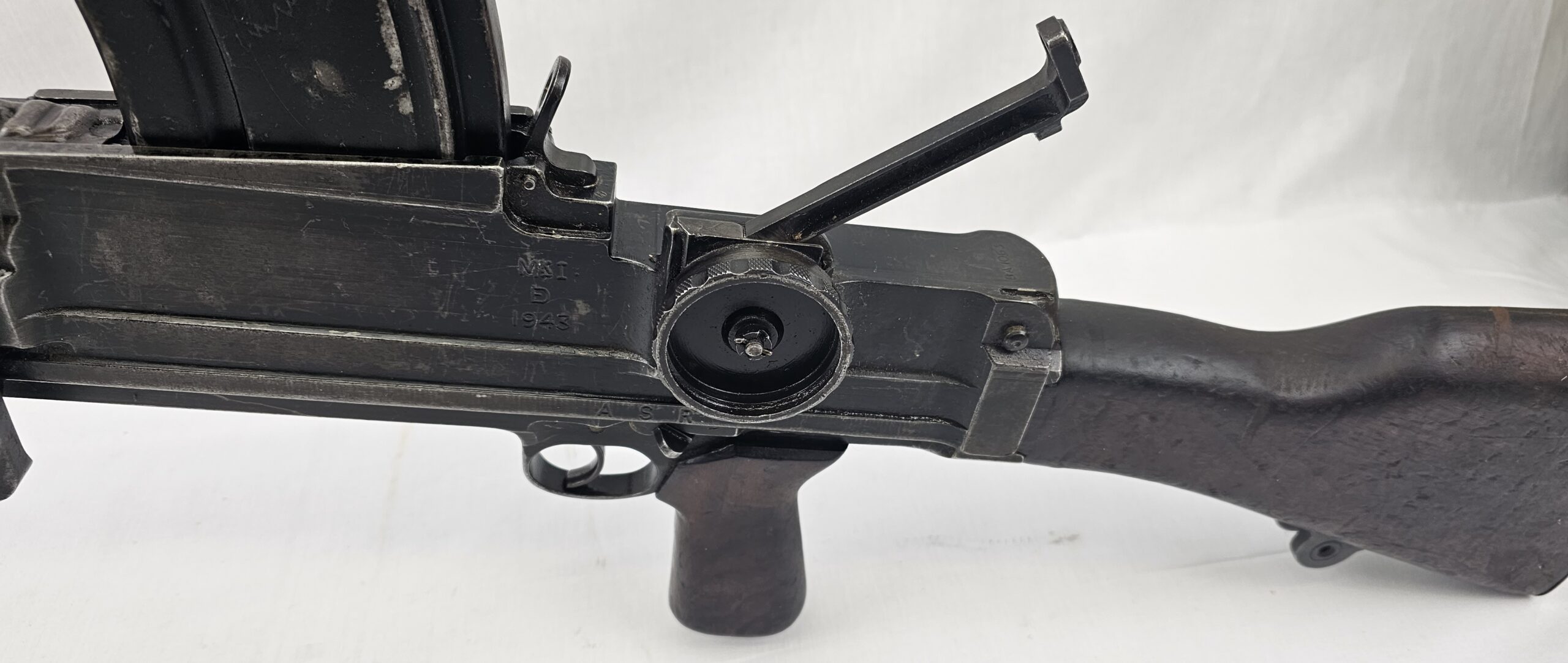 1943 WW2 Bren MK1 Machine Gun Old Spec Deactivated - Image 3