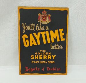 1950s Shop Counter Advertising Sign