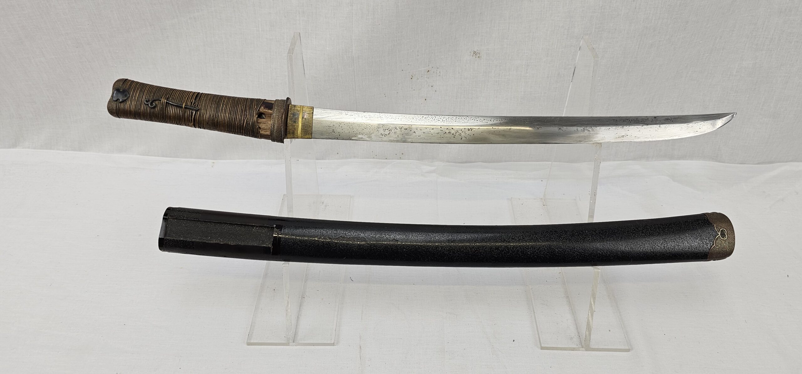 A 14th Century Shobu-Zukuri Muromachi Period Wakizashi Sword