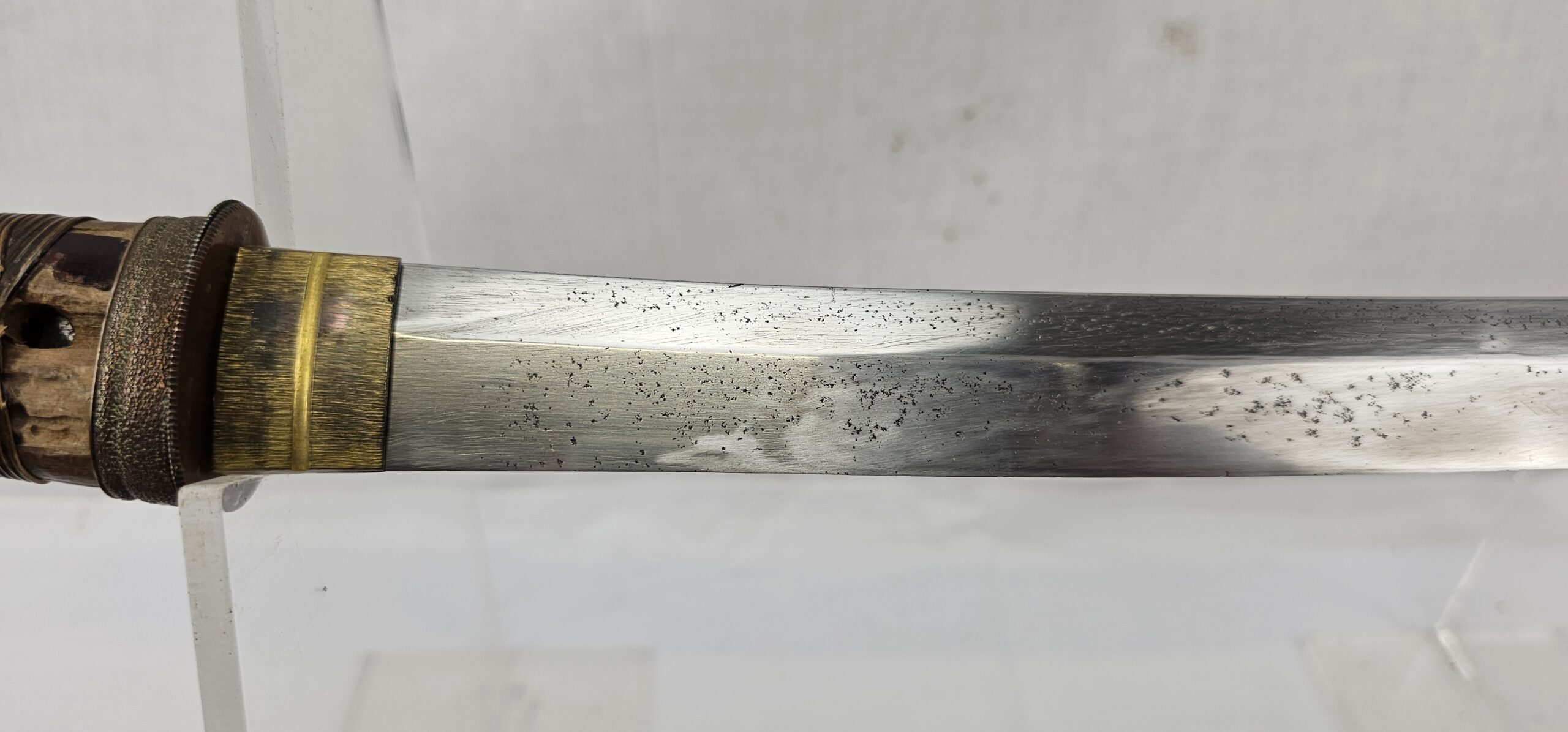 A 14th Century Shobu-Zukuri Muromachi Period Wakizashi Sword - Image 9