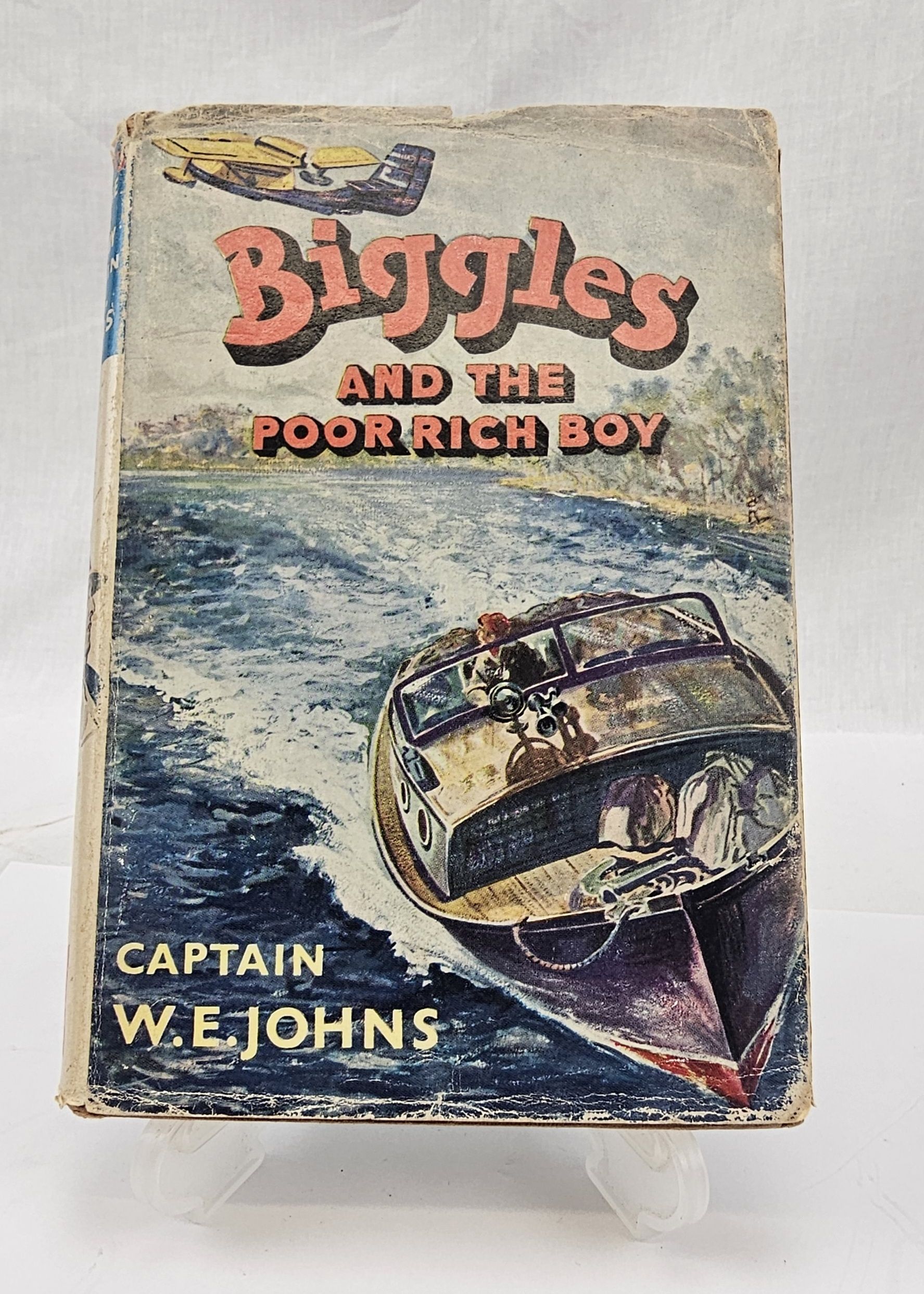 Biggles And The Poor Rich Boy Hardback Book By Captain W E Johns
