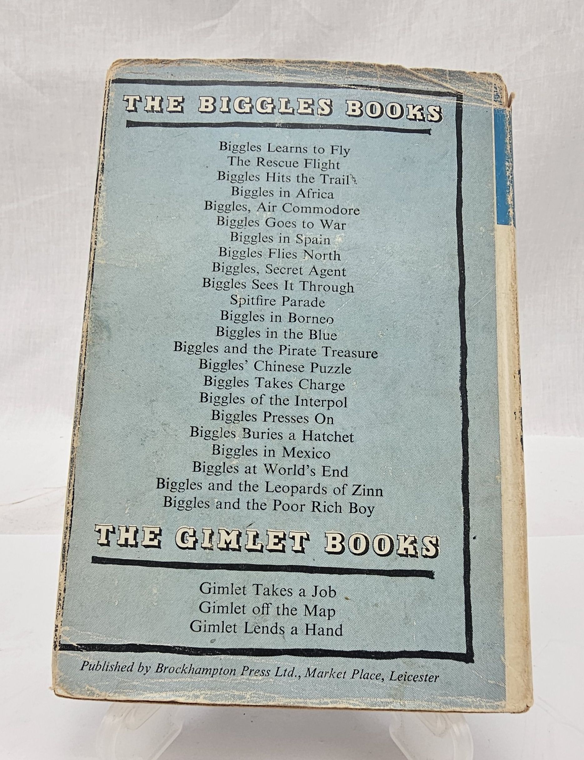 Biggles And The Poor Rich Boy Hardback Book By Captain W E Johns - Image 4