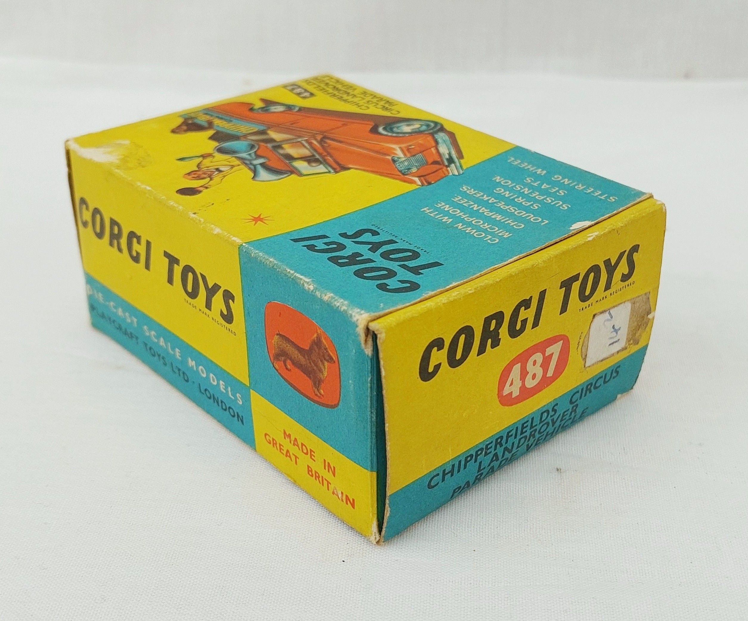Boxed Corgi Major Toys No 487 Chipperfields Circus Landrover Parade Vehicle - Image 2