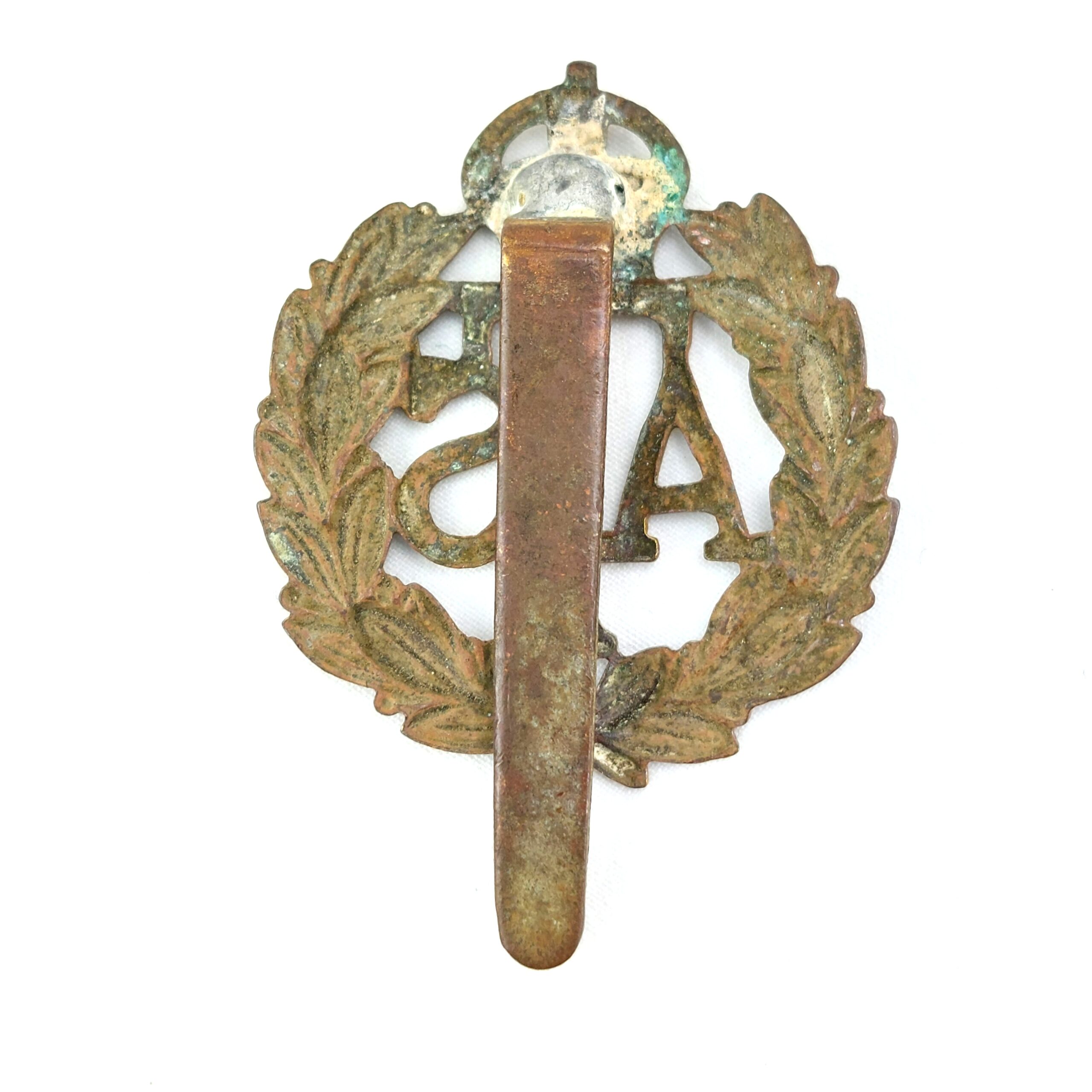 British, Original Auxiliary Territorial Service (ATS) Cap Badge, Kings Crown - Image 2