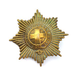 British, Original Coldstream Guards Brass Cap Badge